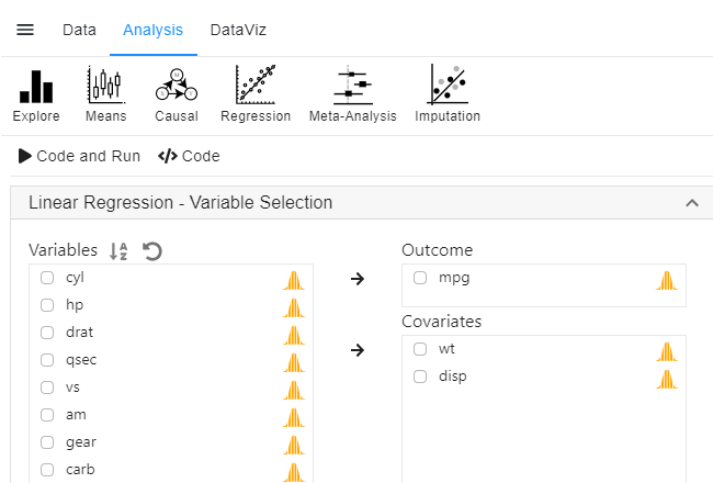 Simple StatsNotebook